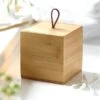 Wooden Bamboo Cube Container -Hotel Supply Store 7024 1 Zoom