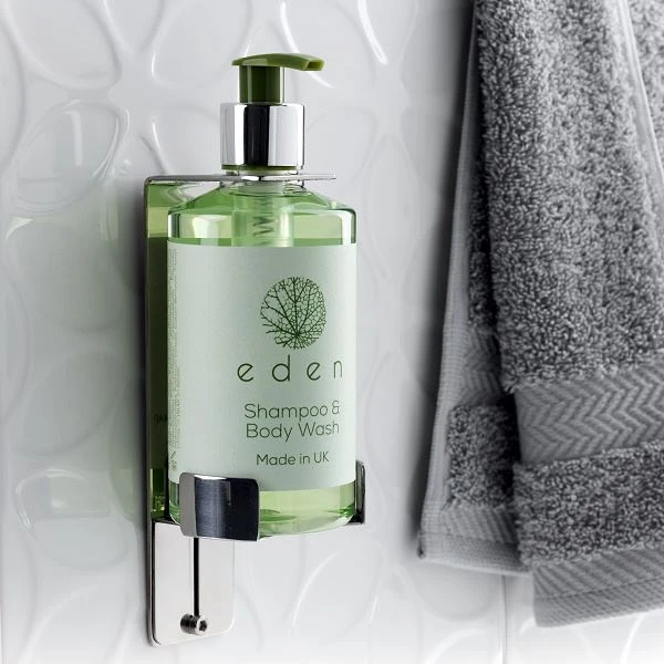 Single Wall Bracket For 300ml Bottle - Stainless Steel 5 Single Wall Bracket For 300ml Bottle - Stainless Steel - Image 3