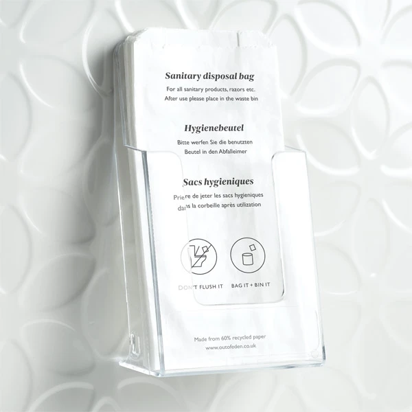 Paper Sanitary Bags 3 Paper Sanitary Bags