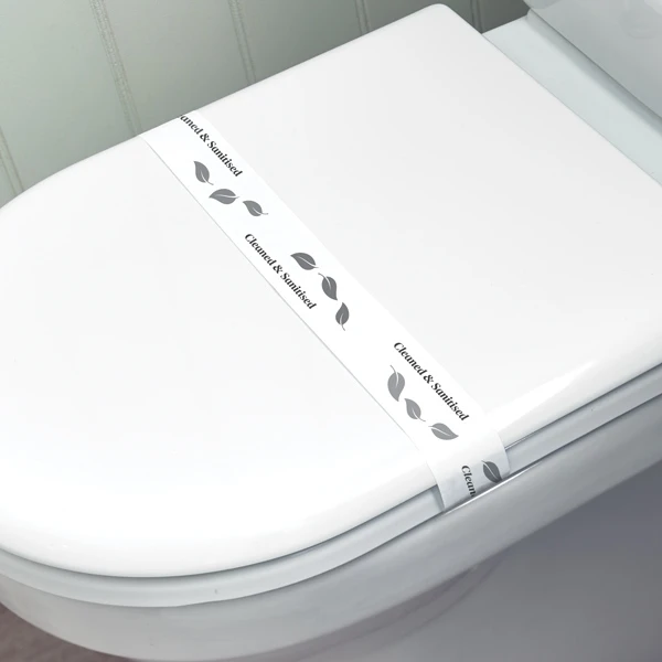 Toilet Seat Bands - Pack Of 500 3 Toilet Seat Bands - Pack Of 500