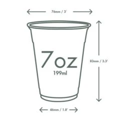 Vegware Plant-Based Tumbler 200ml -Hotel Supply Store 7267 5 Zoom