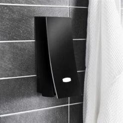 Wave Liquid Soap Dispenser Black