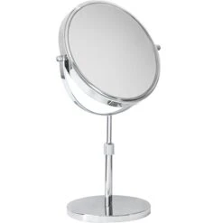 Corby Chrome Free Standing Vanity Mirror