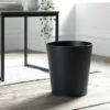 Hotel Metal Bin 10L - Black 1 Hotel Metal Bin 10L - Black -Hotel Supply Store 7520 1 Zoom