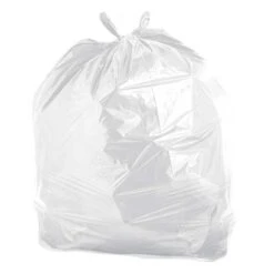 Large Heavy-Duty Recycled Clear Bin Bags 100L - Pack Of 200