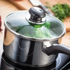 Judge Essentials Saucepan With Lid -Hotel Supply Store 8134 8135 8136 5 Zoom