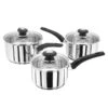 Judge Essentials Saucepans With Lids - Set Of 3 -Hotel Supply Store 8144 1 Zoom