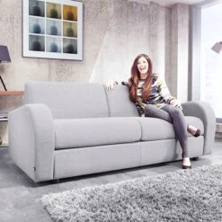 Jay-Be Retro Hotel Sofa Bed - Three Seater